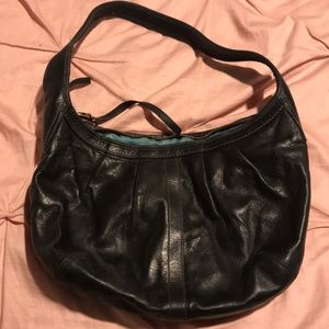 Black Coach Hobo shoulder bag